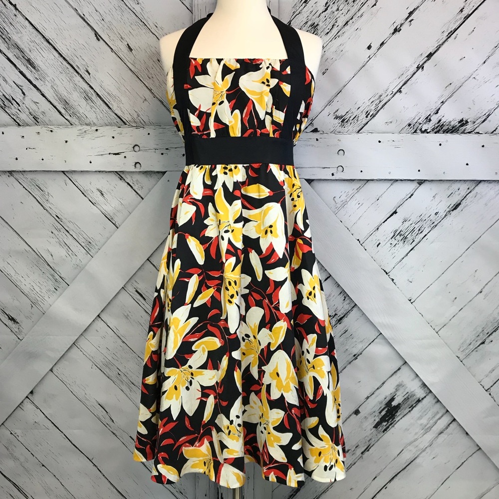 Anthro Moulinette Soeurs Mayflower 100% Silk Dress